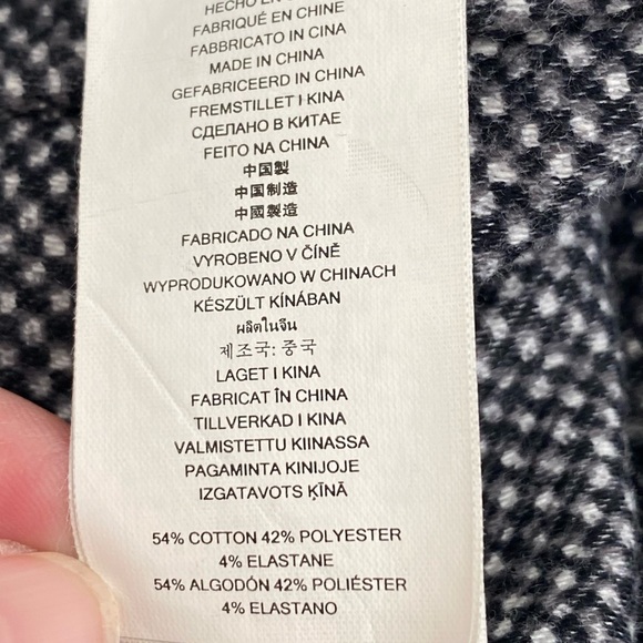 Michael Kors Women’s Leggings size S/P. Petite. Gray & White with 2 Back pockets - Picture 6 of 15